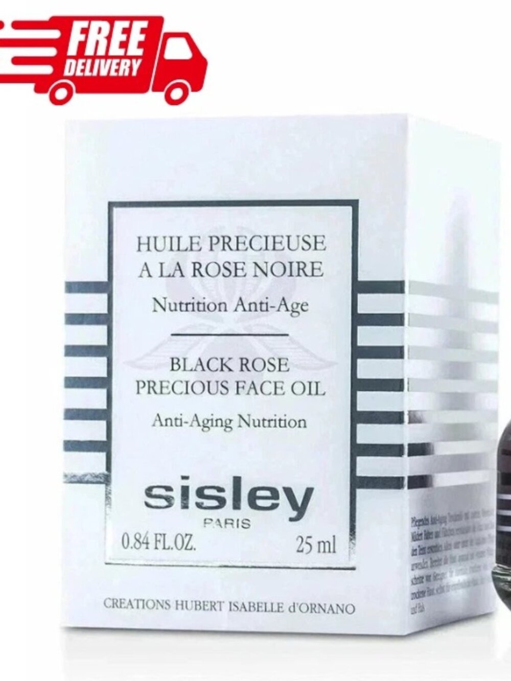 Sisley Black Rose Precious Face Oil Anti-Aging Nutrition 0.84oz./25ml New In Box